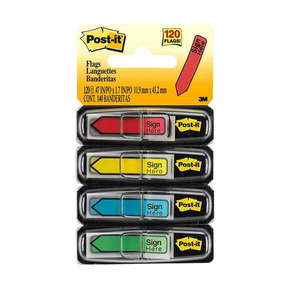 Post-it Sign Here Flags (120pk)