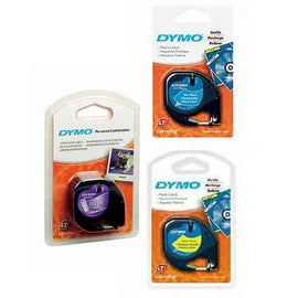 Dymo Letra-Tag Tape Label Plastic