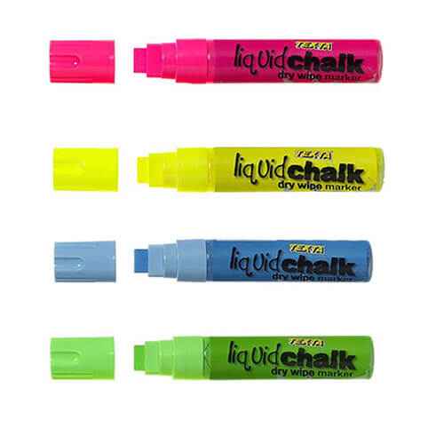 Texta Liquid Chalk Dry-Wipe Marker Jumbo