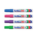 Artline Permanent Marker 5mm Chisel-9
