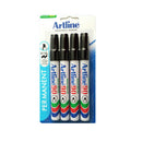 Artline Permanent Marker 5mm Chisel-8
