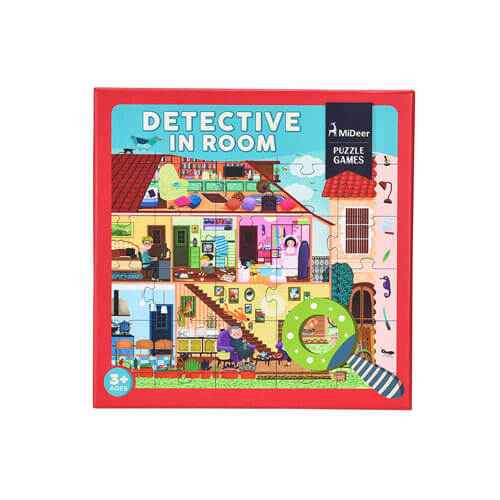 EC Mideer Detective in Room Puzzle 70x52cm (42pcs)
