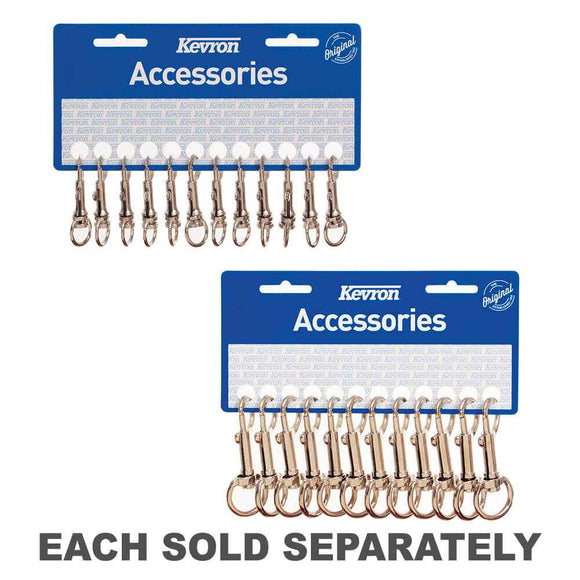 Kevron J-Clips Metal (12pk)
