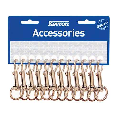 Kevron J-Clips Metal (12pk)