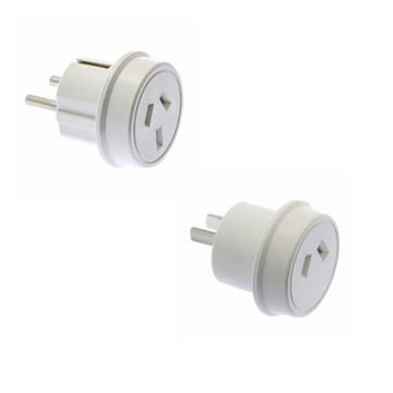 Moki Travel Adaptor (White) - 0