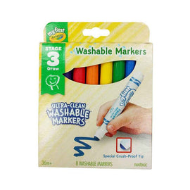 Crayola Junior Washable Marker (8pk)