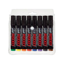 Uni Prockey Permanent Marker Assorted (Wallet of 8)-2