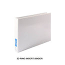 Bantex Landscape Insert Binder White 38mm A3-5