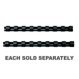Fellowes 21 Ring Round Binding Combs Black