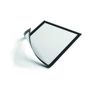 Durable Magnetic Duraframe A4 Black (5pk)-1