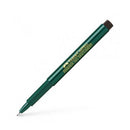 Faber-Castell Felt Tip Fine Markers Black (10pk)-1