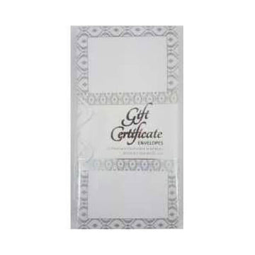 Ozcorp Gift Certificate Ivory/Silver (25pcs) - 0