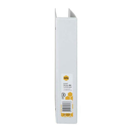 Marbig Landscape Insert 3D Binder White 32mm (A3)