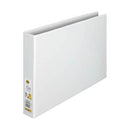Marbig Landscape Insert 3D Binder White 32mm (A3)-3