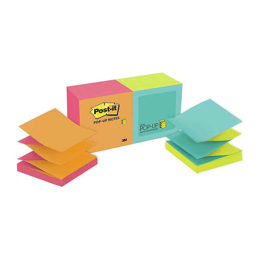 Post-it Pop-up Notes 76x76mm (12pk) - His Gifts | clicktofournisseur.com