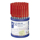 Staedtler Stick Pen Medium Ballpoint 50/cup