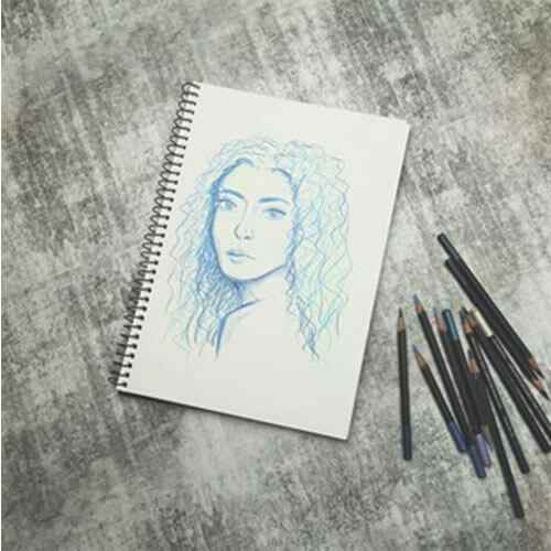 Quill Spiral Visual Art Diary (11x14")