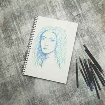 Quill Spiral Visual Art Diary (11x14")