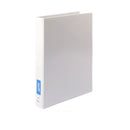 Bantex 4 D-Ring Insert Binder White 38mm A3-5