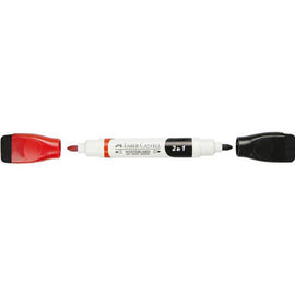 Faber-Castell Magnetic Whiteboard Set with Single Marker A4 - 0