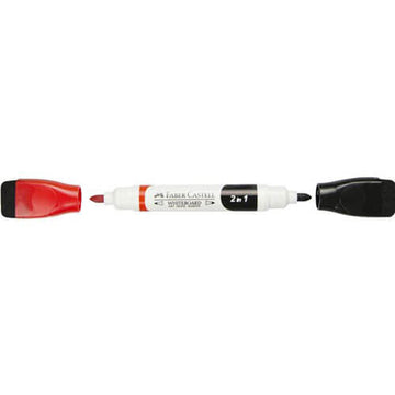 Faber-Castell Magnetic Whiteboard Set with Single Marker A4 - 0
