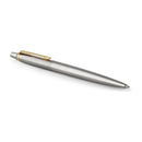 Parker Jotter Steel Gold Trim Ballpoint Pen-4