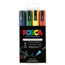 Uni Posca 2.5mm Tip Marker Assorted (4pk)-4