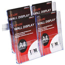 Deflecto Lit-Loc Brochure Holder A4-2