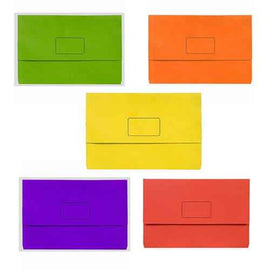 Marbig Slimpick Document Wallet Foolscap (10pk)