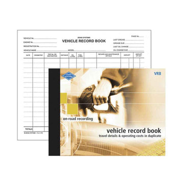 Zions Vehicle Record Book
