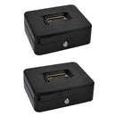 Italplast Metal Cash Box (Black)-2