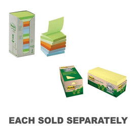 Post-it Notes Recycled 76x76mm