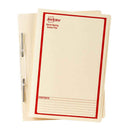 Avery Spring Spiral Buff Foolscap (25pk)