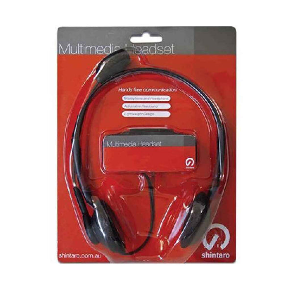 Casque Multimédia Shintaro avec Micro Série 102