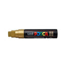Uni Posca Broad Chisel Tip Marker 15mm (Gold)-1