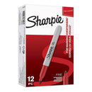 Sharpie Permanent Fine Marker 1.0mm (12pk)-4