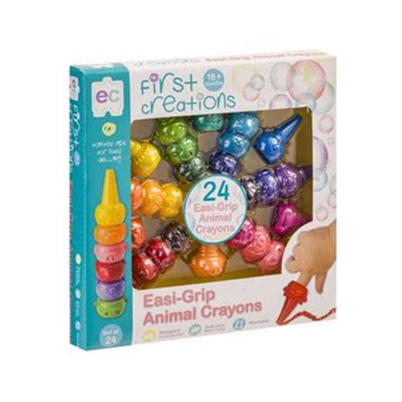 First Creations Easi-Grip Crayons