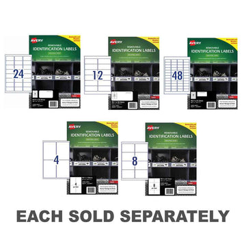 Avery Heavy-duty Removable Label A4
