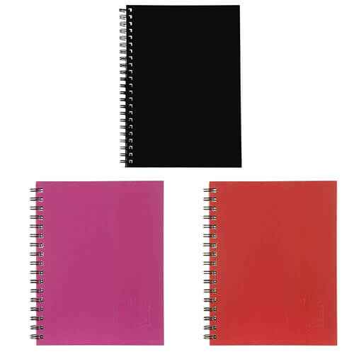 Spirax Hard Cover Twin Wire Notebook A4 (200 pages)