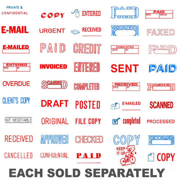 X-Stamper Self Inking Message Stamp