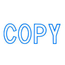 X-Stamper Self Inking Message Stamp-12