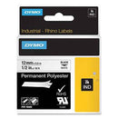 Dymo Tape Label White (12mmx5.5m)