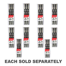 Uni-ball Pin Fineliner Pen Black (Wallet of 3)