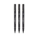Uni-ball Pin Fineliner Pen Black (Wallet of 3)-7