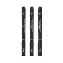 Uni-ball Pin Fineliner Pen Black (Wallet of 3)-10