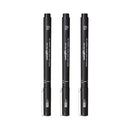 Uni-ball Pin Fineliner Pen Black (Wallet of 3)-12