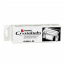 Crystalfile Index Tabs Clear 50pk-5