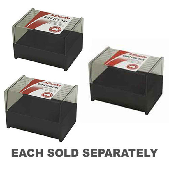 Esselte SWS System Card Box (Black)