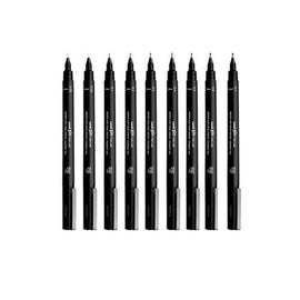Uni-ball Pin Fineliner Pen (12pcs) - 0