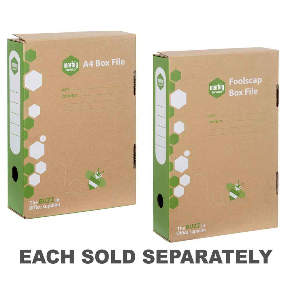Marbig Box File (80mm) - His Gifts | clicktofournisseur.com